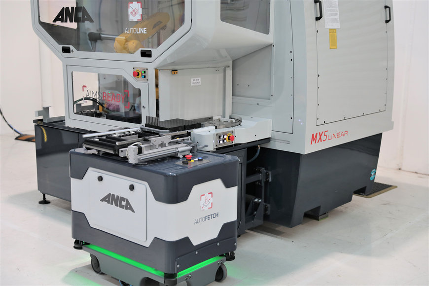La demostración de fabricación integrada AIMS de ANCA muestra la automatización inteligente para la conectividad de toda la fábrica